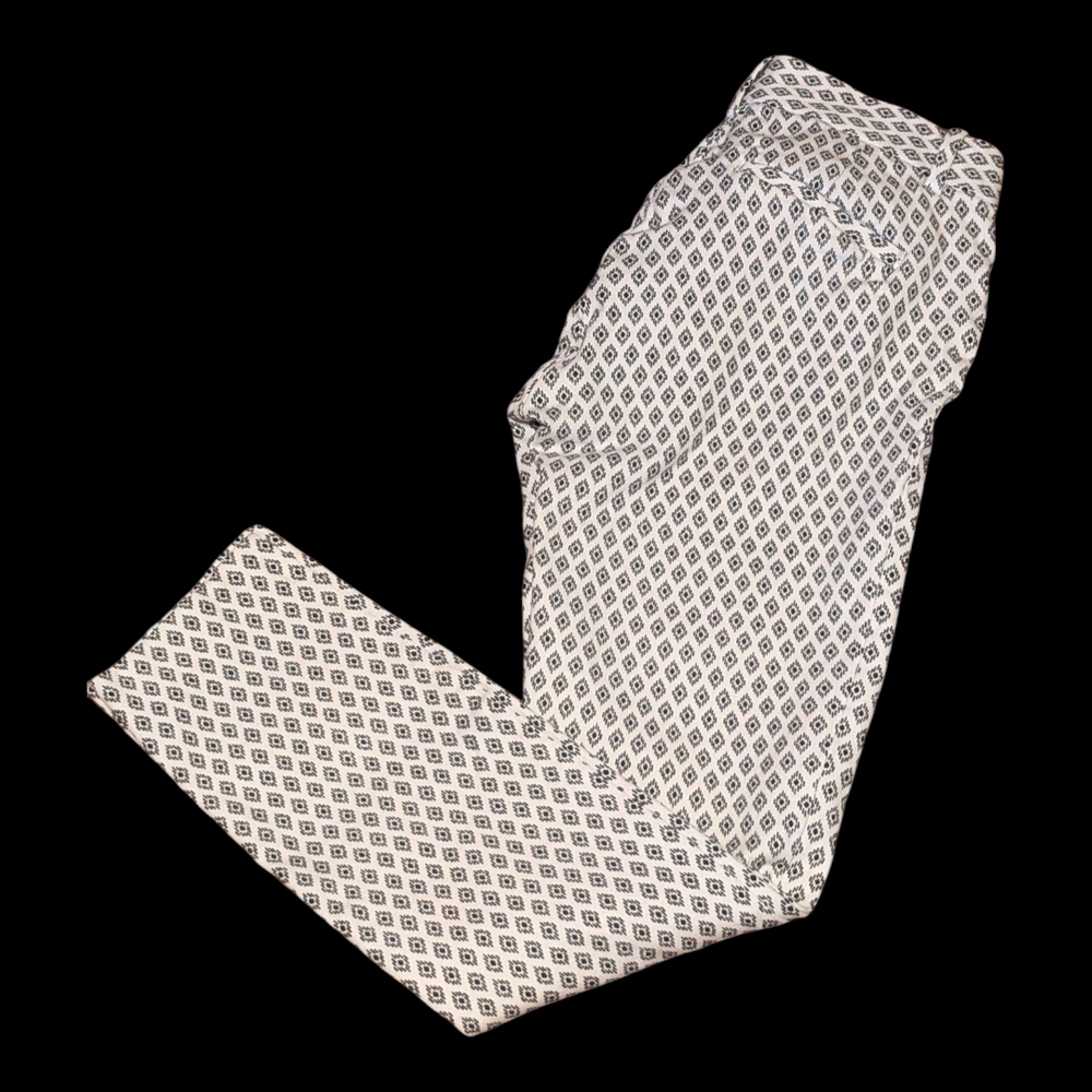 GAP Monochrome Patterned Skinny Pants